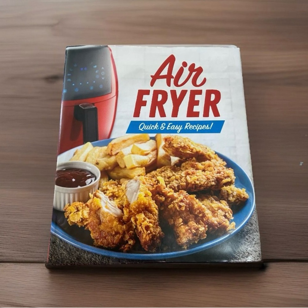 Air Fryer - Quick & Easy Recipes! Hardcover Cookbook, 192 Pages